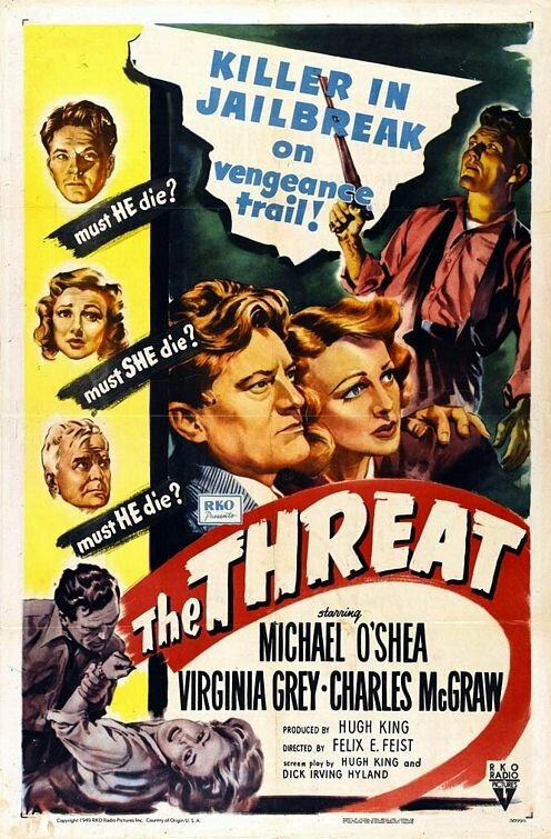 The Threat (1949) постер