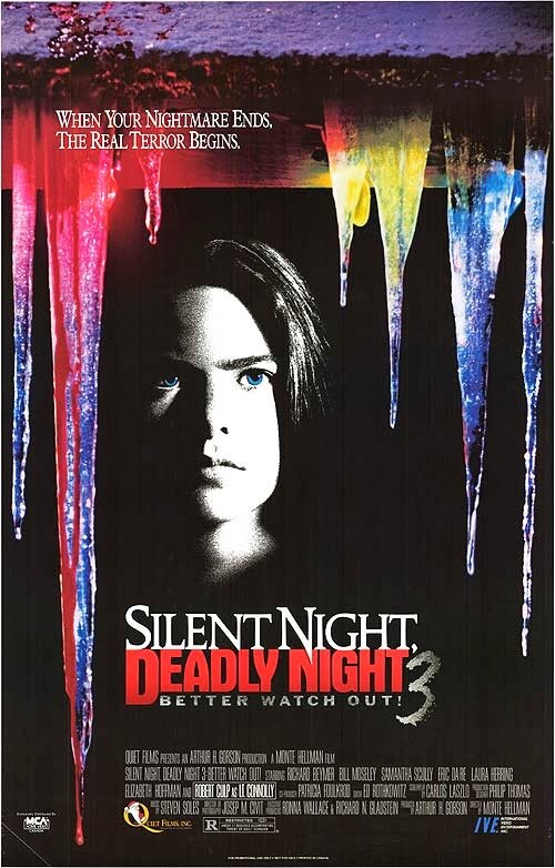 Тихая ночь, смертельная ночь 3: Лучше поберегись! (1989) постер