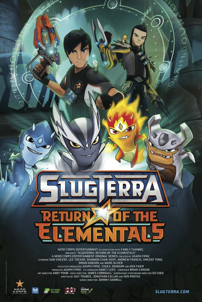 Slugterra: Return of the Elementals (2014) постер