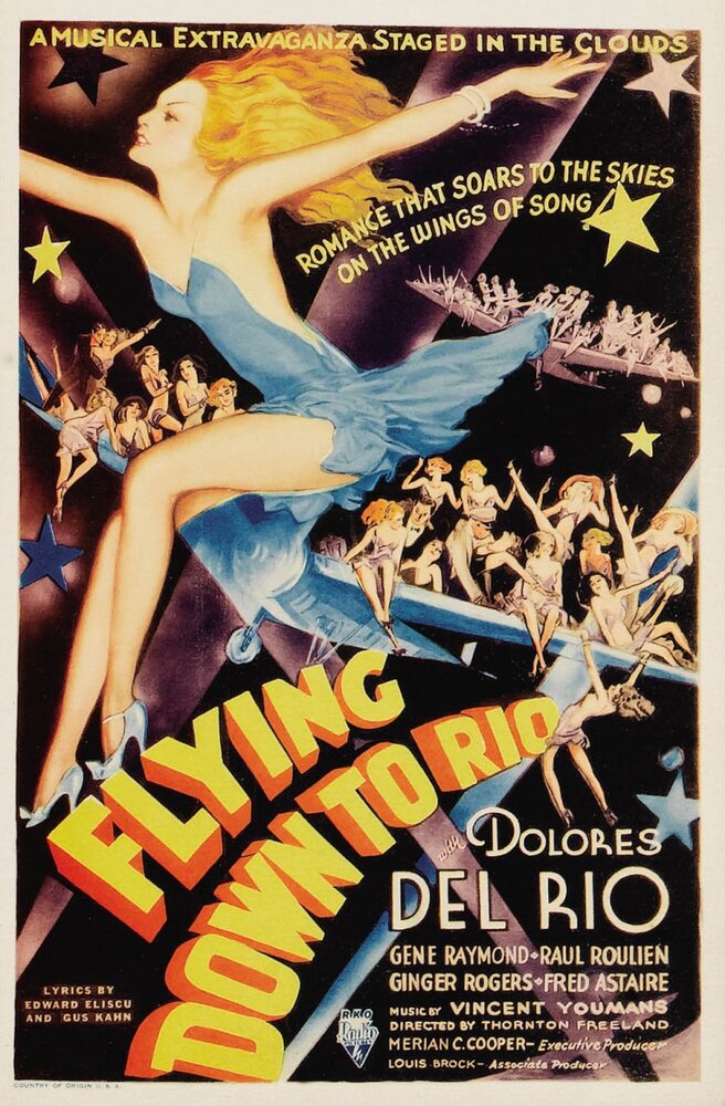 Полет в Рио (1933) постер
