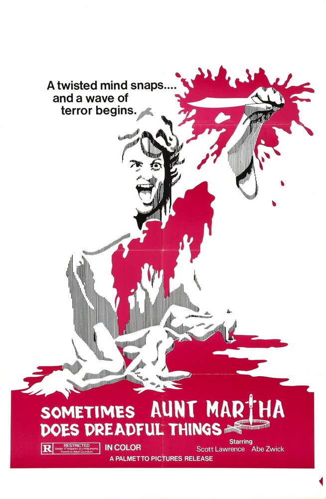 Иногда тётя Марта делает ужасные вещи (1971) постер