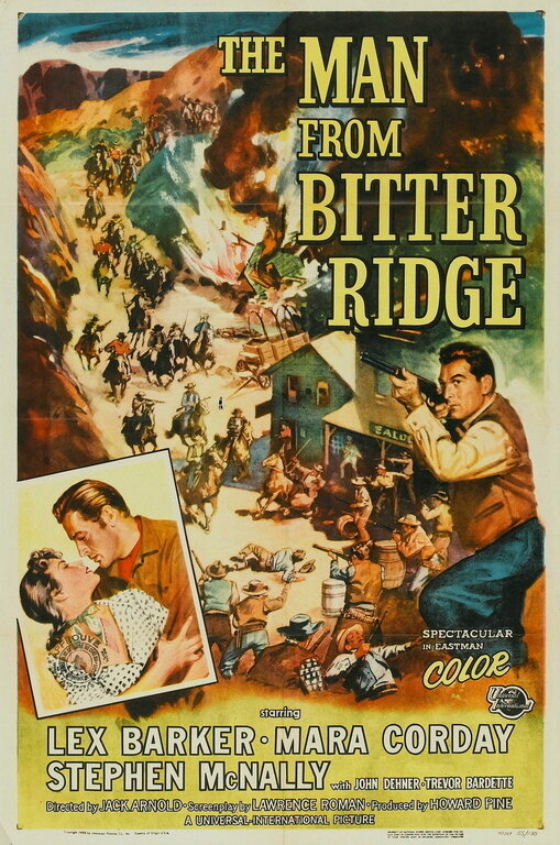 Человек из Биттер Ридж (1955) постер