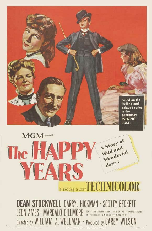 Счастливые годы (1950) постер