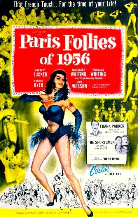 Paris Follies of 1956 (1955) постер