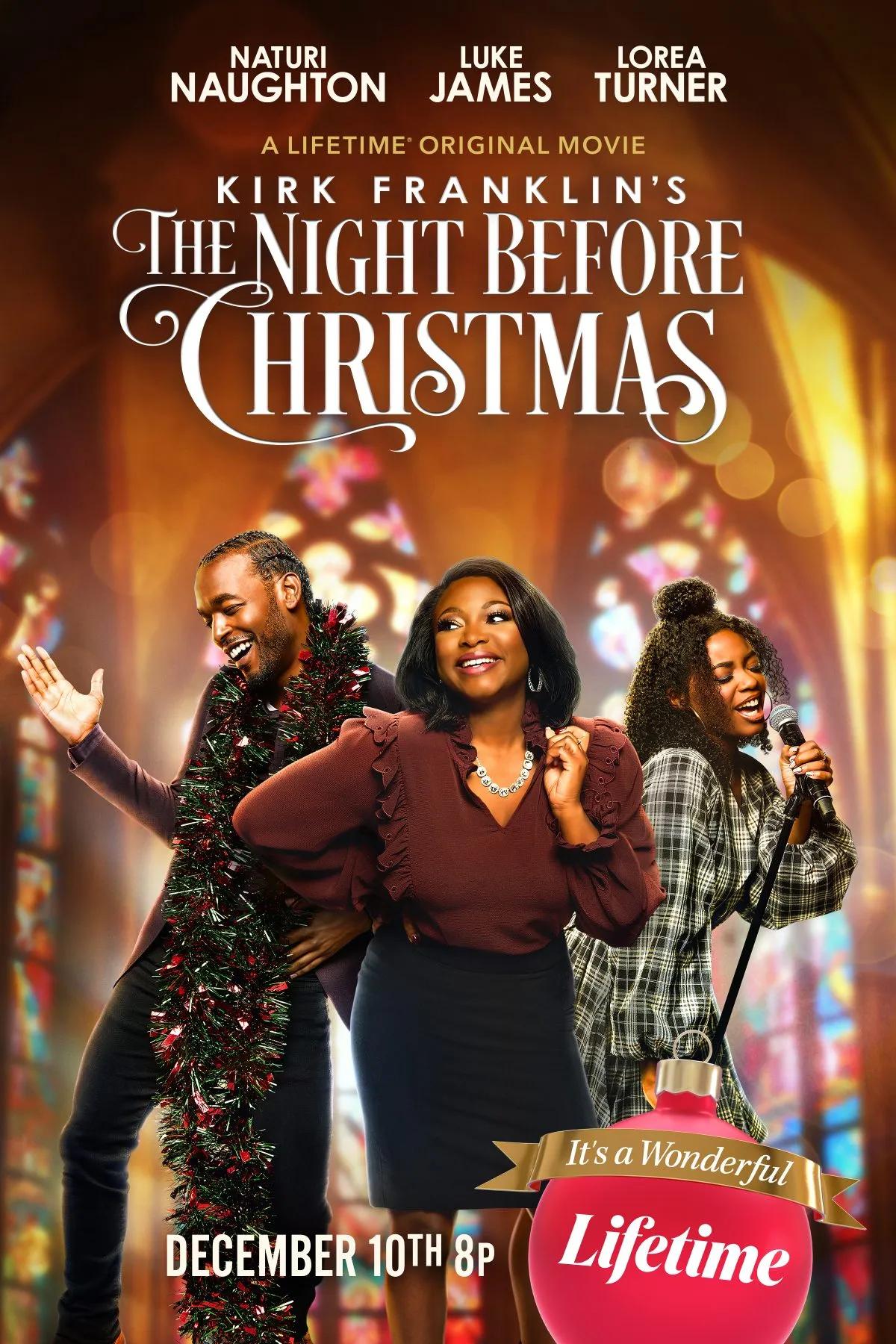 Kirk Franklin's the Night Before Christmas (2022) постер