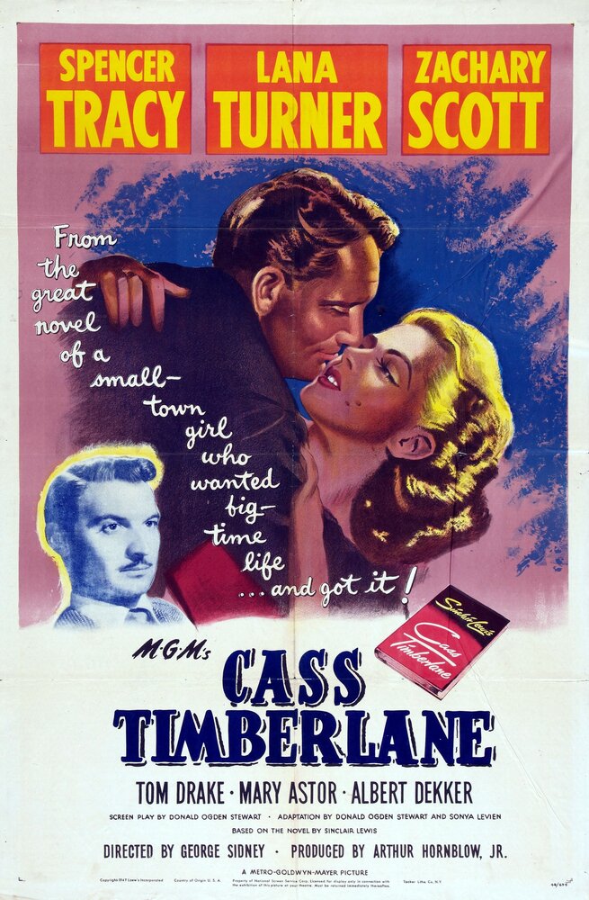 Касс Тимберлэйн (1947) постер