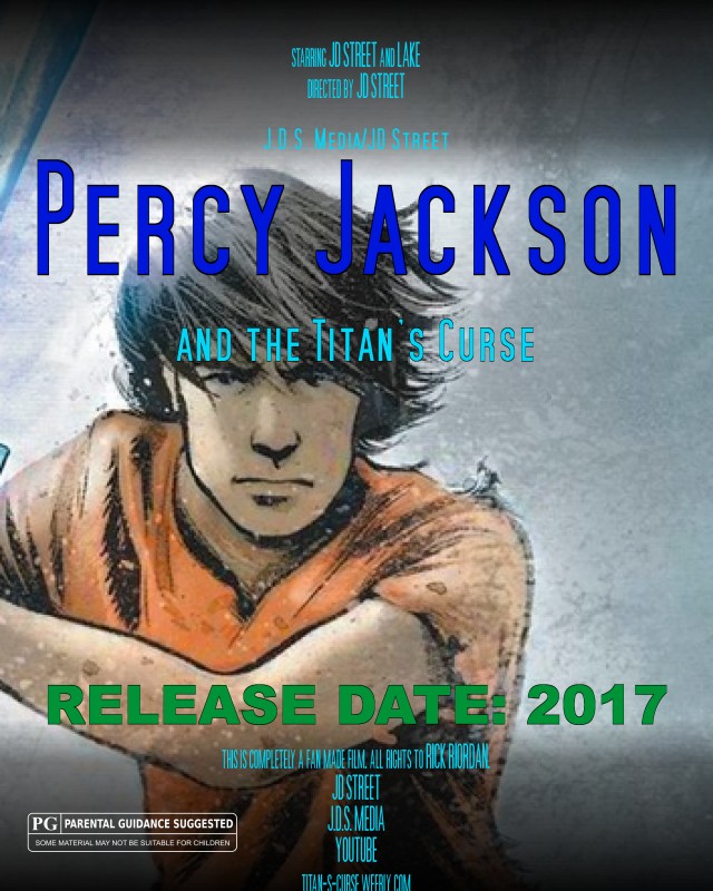 Percy Jackson and the Titan's Curse постер