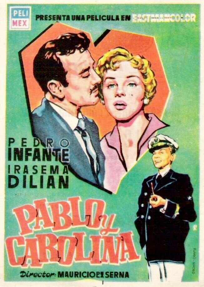 Пабло и Каролина (1957) постер