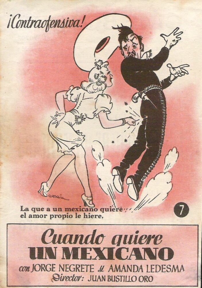 Cuando quiere un mexicano (1944) постер