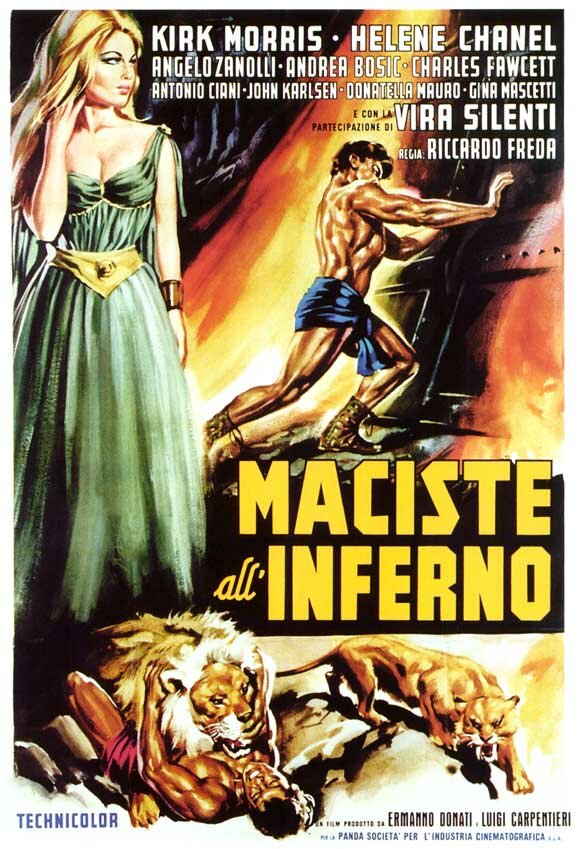 Подвиги Геракла: Битва в аду (1962) постер