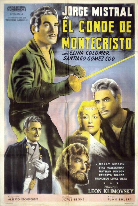 Граф Монте-Кристо (1954) постер