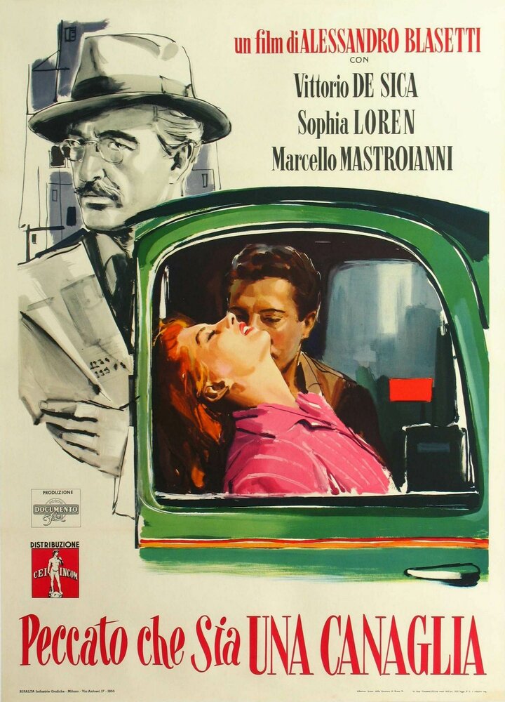 Жаль, что ты каналья (1954) постер