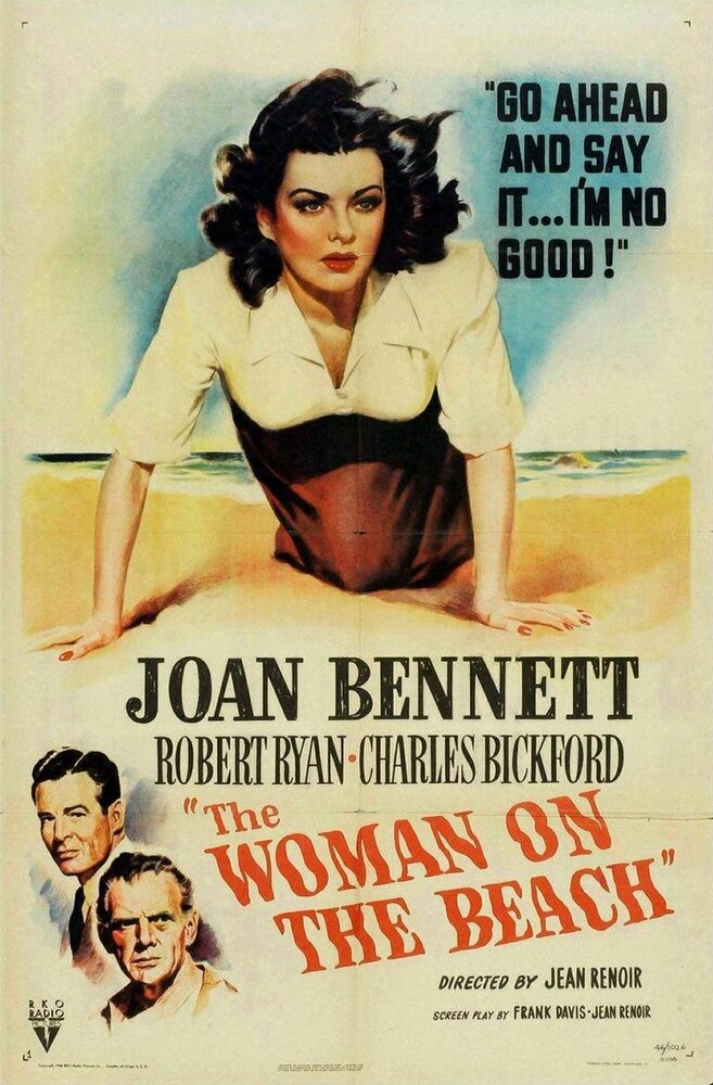 Женщина на пляже (1947) постер