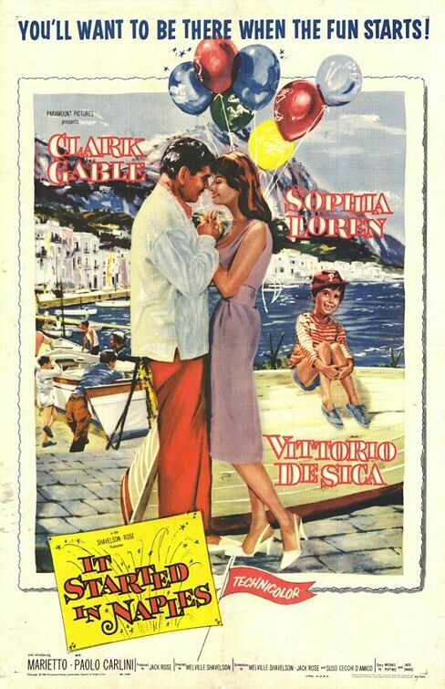 Это началось в Неаполе (1960) постер