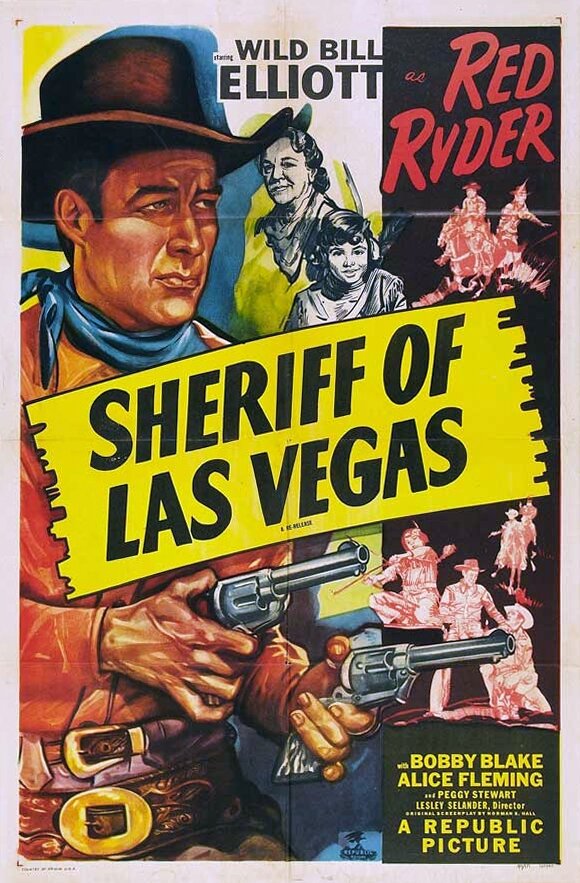 Шериф из Лас-Вегаса (1944) постер