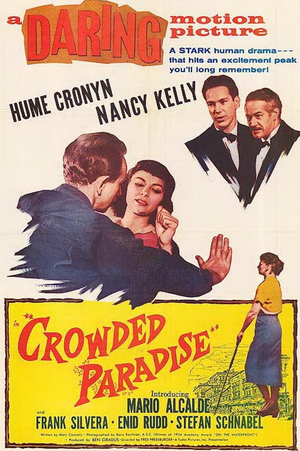 Crowded Paradise (1956) постер