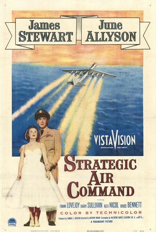 Стратегическое воздушное командование (1955) постер