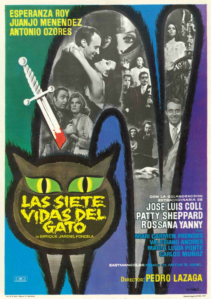 Семь жизней кошки (1971) постер