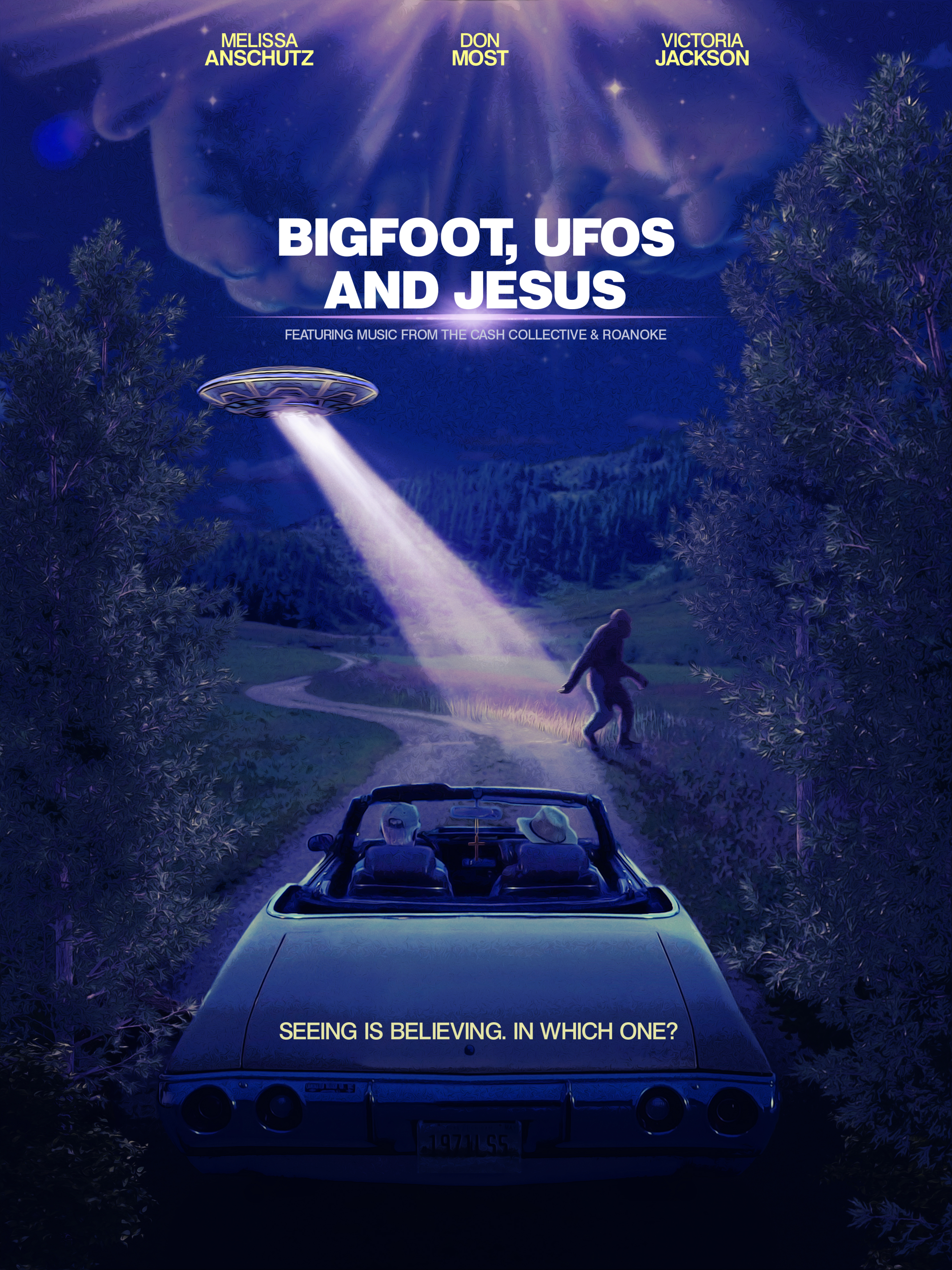 Bigfoot, UFOs and Jesus (2021) постер