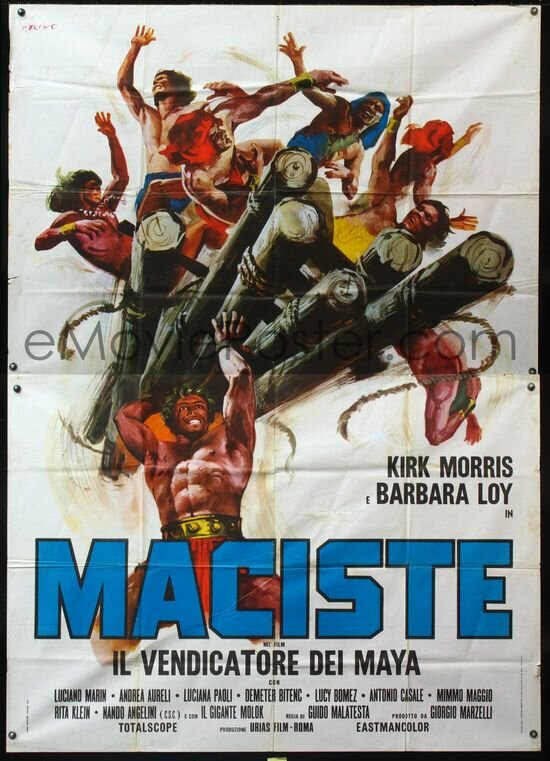 Maciste il vendicatore dei Maya (1965) постер