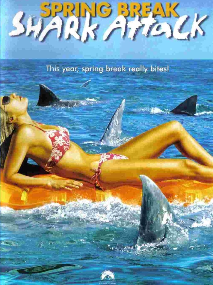 Нападение акул в весенние каникулы (2005) постер