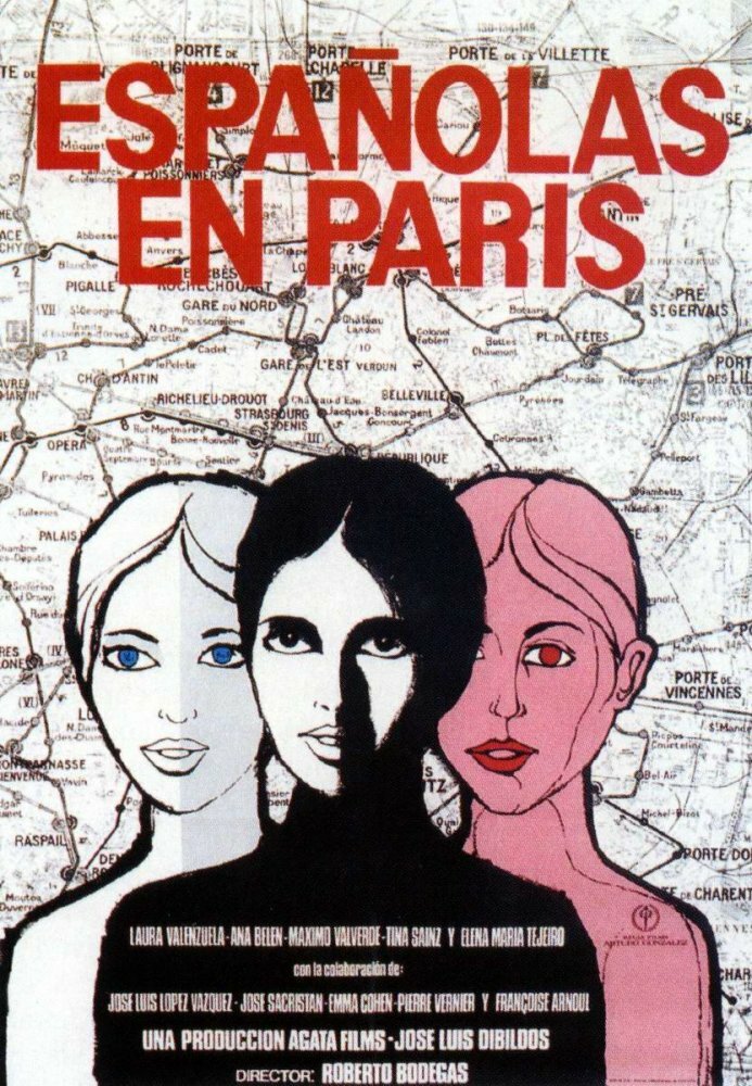 Испанки в Париже (1971) постер