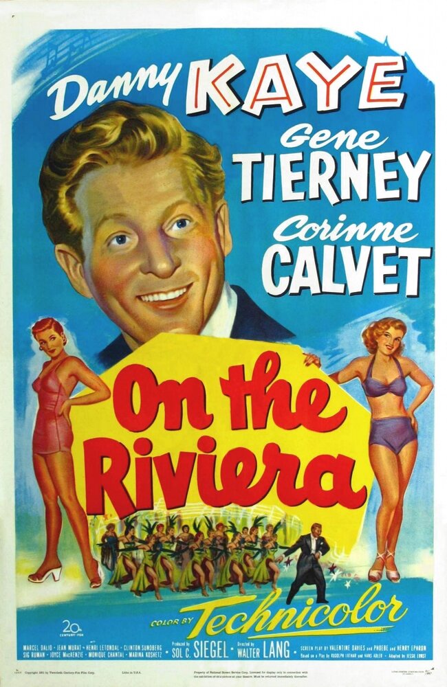 На Ривьере (1951) постер