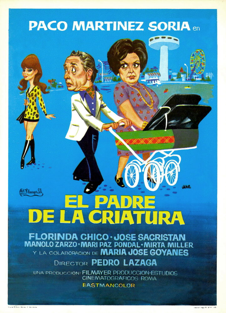 El padre de la criatura (1972) постер